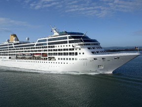 The 710-passenger Adonia ship, operated by Carnival Corp.