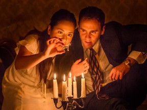 Hudson Village Theatre's production of The Glass Menagerie excels in the long and breathtakingly delicate scene between Laura (Shayna Virginillo) and the Gentleman Caller (Julian Bailey).