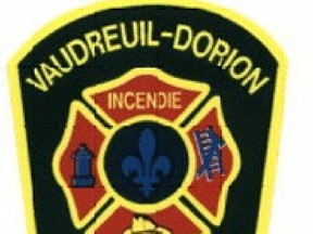 Logo for the fire department in Vaudreuil-Dorion. Courtesy of the city of Vaudreuil-Dorion.