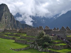 Machu Picchu, in Peru.