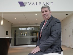 Valeant Pharmaceuticals CEO Michael Pearson poses at the company's annual general meeting in Montreal on Tuesday, May 19, 2015.