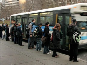 STM buses will run on holiday schedules on Friday and Monday. Visit www.stm.info for information.