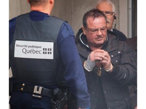 Raynald Desjardins, pictured here in this file photo from 2011,  pleaded guilty last year to taking part in a conspiracy to murder Mafia boss Salvatore Montagna.  His sentence hearing is scheduled for September. Six other men, who also pleaded guilty in the  murder conspiracy, have a sentence hearing on Friday.