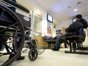 The emergancy room at St Mary's Hospital Centre in Montreal.