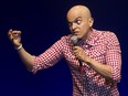 Elastic-faced, frenetic Rachid Badouri was on fire Thursday night at  Club Soda in his anglo-comedy debut at the Just For Laughs Ethnic Show.