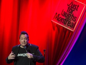 Mike Ward hosts the opening night of Just for Laughs' Nasty Show at Metropolis on Thursday, July 16, 2015.