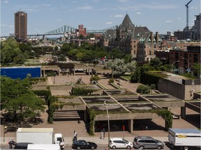 Viger Square in Montreal, on Thursday, July 16, 2015.