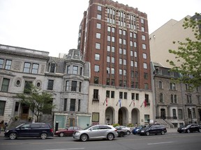 Alcan building on Sherbrooke St.