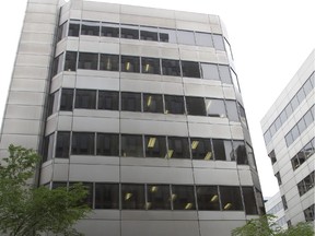 The building at 2050 Stanley will be demolished due to a development project planned around the Maison Alcan, photographed in Montreal, Friday July 17, 2015.