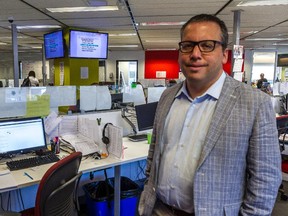 Thinking Capital president Peter Mazoff in his McGill College St. office in Montreal, on Thursday, July 2, 2015. Thinking Capital is an online lender of capital to small businesses.