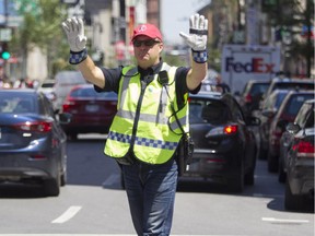 Montreal traffic cop