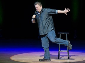 Comedian Patton Oswalt performs for the 2015 Just For Laughs comedy festival at the Maison Symphonique in Montreal on Thursday, July 23, 2015.