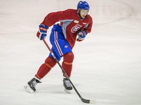 Nikita Scherbak was the Canadiens' first-round draft choice in 2014.