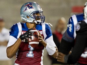 Should Brandon Bridge start on Friday for the Alouettes, he would become the first non-import to start at quarterback in the CFL since British Columbia's Giulio Caravatta on Oct. 27, 1996.