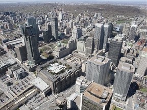 Montreal's skyline.