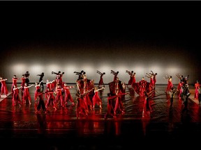 National Ballet of China in Peony Pavilion by choreographer Fei Bo. The troupe performs this evening-length romance story at the Saratoga Performing Arts Center.