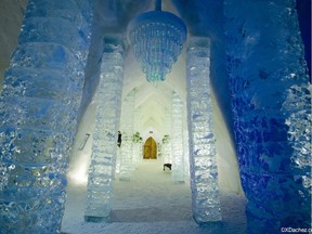 The Hôtel de Glace in Quebec City as seen in 2015/