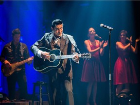 Shawn Barker has got Johnny Cash’s distinctive bass-baritone and body language down pat in the Just for Laughs presentation The Man in Black.