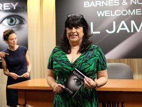 What's E.L. James's favourite shade out of the 50? Twitter trolls want to know.