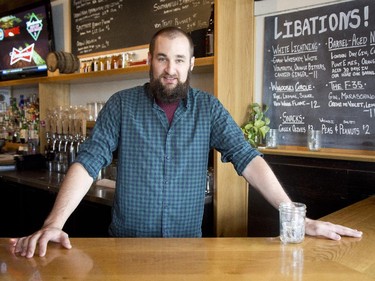 WINOOSKI, VT.: JUNE 27, 2015 -- Andrew Leichthammer is the bar manager at Mule Bar, in Winooski, Vermont, Saturday June 27, 2015. The little town in the shadow of Burlington is quickly becoming a hot spot for food and drink.  (Vincenzo D'Alto / Montreal Gazette)