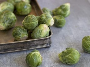 FILE - This Sept. 22, 2014 photo shows Brussels sprouts in Concord, N.H. Parents of picky eaters take heart: New research suggests the problem is rarely worth fretting over, although in a small portion of kids it may signal emotional troubles that should be checked out. The study was published Monday, Aug. 3, 2015 in the journal Pediatrics. (AP Photo/Matthew Mead)