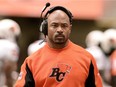 BC Lions' defensive coordinator Mark Washington.