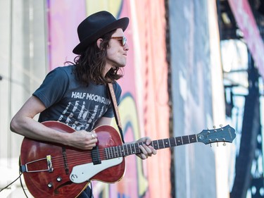 James Bay performs on the third day of the 2015 edition of the Osheaga music festival at Jean-Drapeau park in Montreal on Sunday, August 2, 2015.