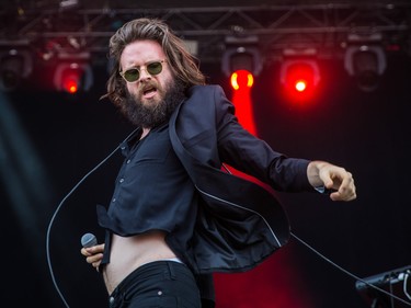 MONTREAL, QUE.: AUGUST 2, 2015 -- Father John Misty (Joshua Tillman) performs on the third day of the 2015 edition of the Osheaga music festival at Jean-Drapeau park in Montreal on Sunday, August 2, 2015.