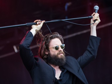 MONTREAL, QUE.: AUGUST 2, 2015 -- Father John Misty (Joshua Tillman) performs on the third day of the 2015 edition of the Osheaga music festival at Jean-Drapeau park in Montreal on Sunday, August 2, 2015.