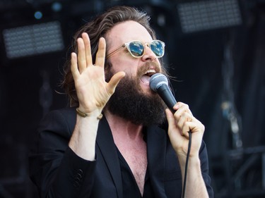 MONTREAL, QUE.: AUGUST 2, 2015 -- Father John Misty (Joshua Tillman) performs on the third day of the 2015 edition of the Osheaga music festival at Jean-Drapeau park in Montreal on Sunday, August 2, 2015.