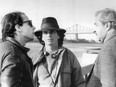 Pierre-Henri Deleau was an ardent supporter of late Quebec filmmaker Jean-Claude Lauzon, centre, pictured on the set of Un zoo la nuit.