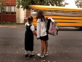 Parents of at least 17 children enrolled at École Lambert-Closse, but who live outside of the catchment area, said they found out they'll need to put their kids in their neighbourhood school.