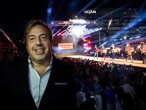 Franco Rocchi, Le Château de Montreal's vice-president, poses for a photo during Le Château's  fashion show at the 15th edition of the Festival Mode & Design, on Saturday, August 22, 2015, in Montreal.