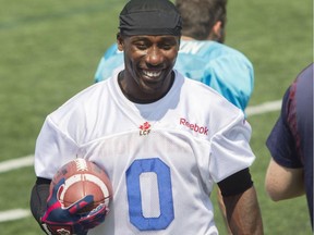 "No matter how old you are or small, it's all about your heart," Alouettes returner Stefan Logan says. "Go hard each and every play, and let everything else take its place."