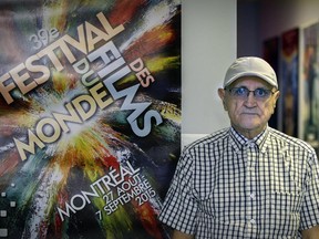 Festival des films du monde founder Serge Losique at the festival offices in Montreal in August 2015.