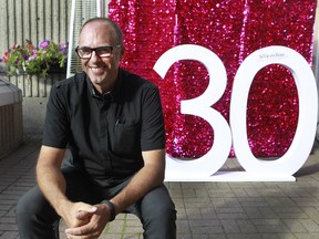 François Roberge, CEO of La Vie en Rose, on August 20, 2015, during a cocktail event on the terrace of Loews Vogue Hotel.The event marked the company's 30th anniversary.