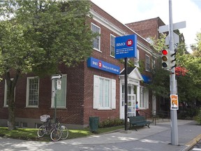 Bank of Montreal branch where a 30-year-old Hasidic man was assaulted and beaten.
