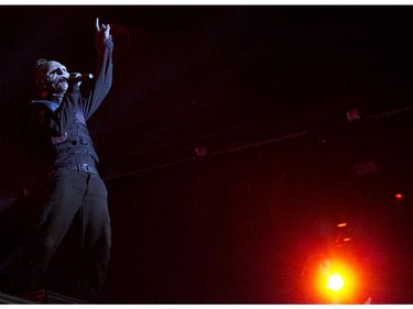 MONTREAL, QUE.: AUGUST 9, 2015 -- Slipknot , performs at Heavy Montreal Festival, on Parc Jean-Drapeau in Montreal, August 9, 2015. Christinne Muschi / MONTREAL GAZETTE)