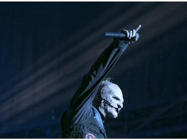 Slipknot performs at Heavy Montréal August 9, 2015.