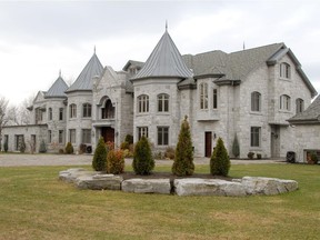 With over 25,000 square feet of living space on a 542,160-square-foot lot, the luxurious stone mansion at 200 Senneville Rd. was listed for sale by Sotheby's Real Estate Quebec for $13.5 million.