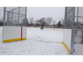 Baie d'Urfé mayor says town has no money for a refrigerated rink, similar to the one pictured here in N.D.G.