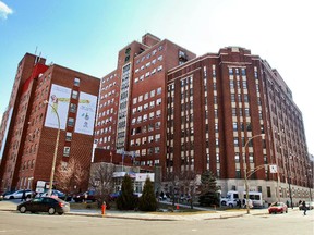 The former Montreal Children's Hospital site.