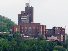 The Montreal General Hospital viewed from the west.