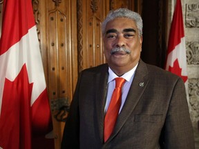 Jose Nunez-Melo, NDP MP for Laval, is shown outside the House of Commons on Parliament Hill in Ottawa, Tuesday June 10, 2014.