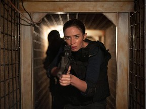 Roger Deakins's camera sticks close to Emily Blunt in Sicario, giving us a personal viewpoint on how lines are blurred in the pursuit of justice.