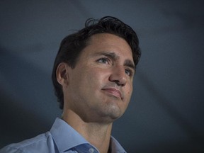 Liberal Leader Justin Trudeau has said he will not co-operate with any government led by Stephen Harper.