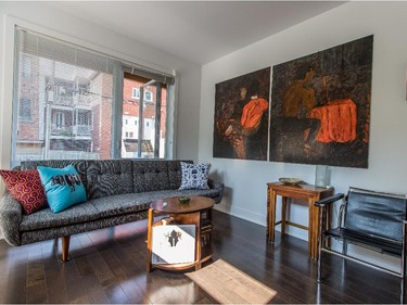 A view of the living room. (Dario Ayala / Montreal Gazette)