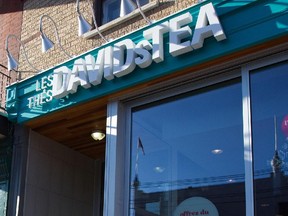 A David's Tea location in Montreal.