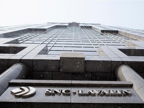 SNC-Lavalin offices in Montreal in 2015.
