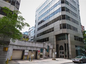 The Maison Alcan complex on Stanley St. in downtown Montreal.